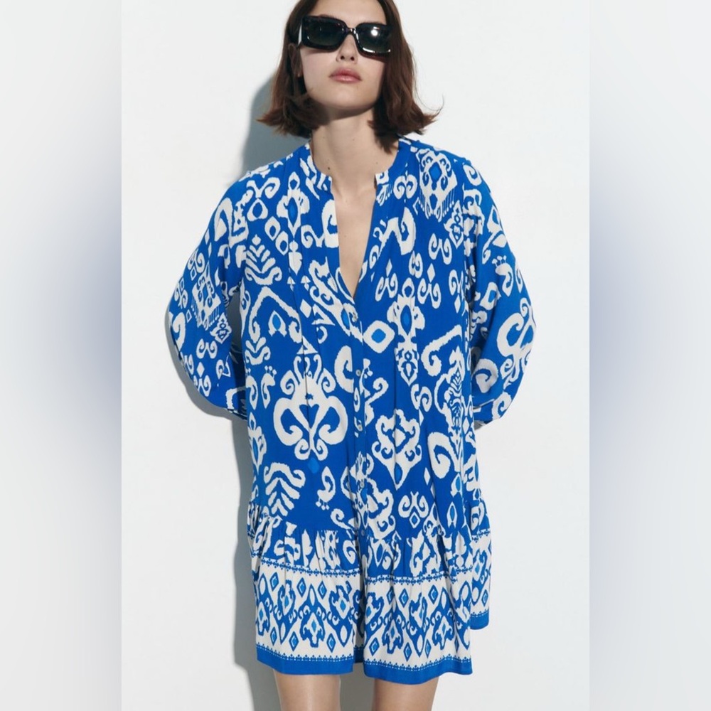 Zara 3/4 sleeve dress, small